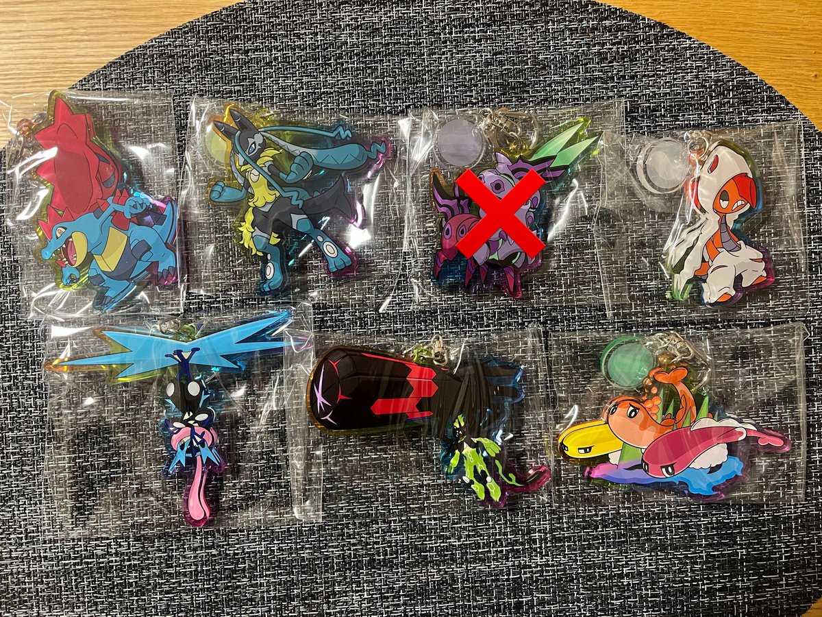 mayuric410's tweet photo. 《交換》ポケモン ポケセン アクリルキーホルダー アクキー メガシンカ メガストーン

譲) オーダイル、ルカリオZ、ズルズキン、ゲッコウガ、ジガルデ、シャリタツ

求) アブソルZ、シャンデラ、マフォクシー、ライチュウY

郵送交換です
検索からでもお願い致します https://t.co/FCzPba0O3G