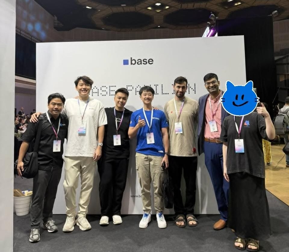 Unibase_AI's tweet photo. 「RECAP」A Based Memory from #MYBW26 🇲🇾💙

📍 @baseapac Pavilion: At the Unibase booth, humans gave AI a Memory Pill, tried one portable AI memory across platforms, and discovered how agents can launch and offer verifiable services on Base.

🎙 Main Stage: We joined the “Fake AI vs. Real Crypto” panel to discuss what makes AI truly onchain. For Unibase, it comes down to whether agents can remember, coordinate, pay, and execute verifiable services on Base.

🔵 “Base is for everyone” Learning Lab: We introduced how agents can launch and grow on Base through the B20 standard, monetize services through ERC-8183, and remember with Membase.

Two days. Three stops. One very Based agent memory. 🤖💙

Thank you @baseapac, @MalaysiaBCW, and everyone who stopped by!
