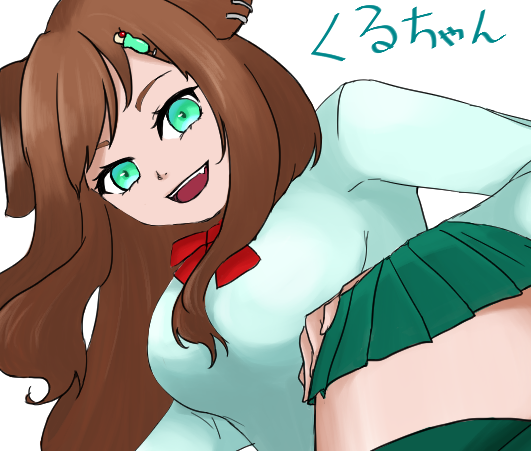 Finadonchannel's tweet photo. VIO　くるちゃん https://t.co/AVohYEMEw4