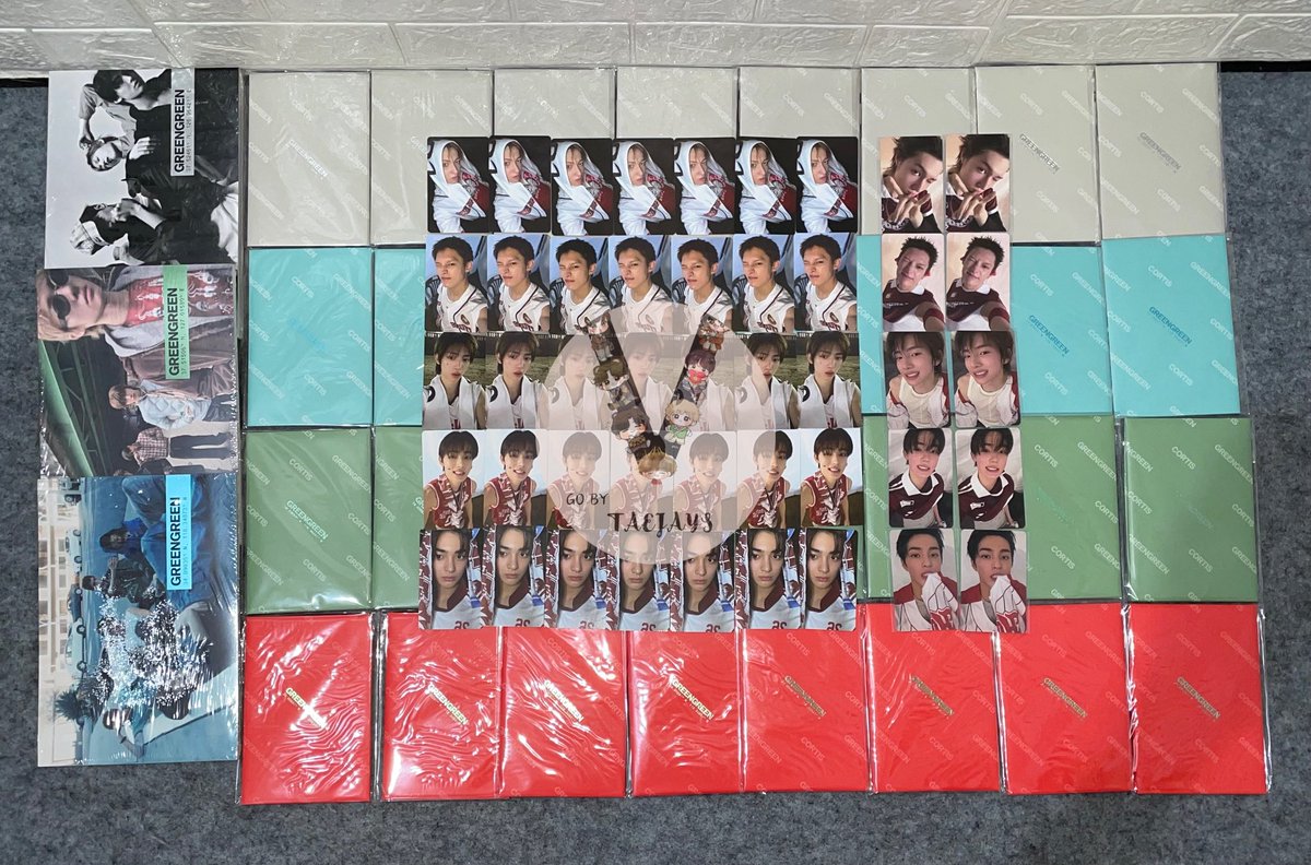 thisistaejays's tweet photo. #taejays_proof arrived 🏡🇮🇩

- Cortis Greengreen Lucky Draw 3.0 (Weverse 7 set + Music Korea 2 set)

Thank you for purchasing and patiently waiting 🙇🏻‍♀️🤍 https://t.co/3fqY6B4QPs