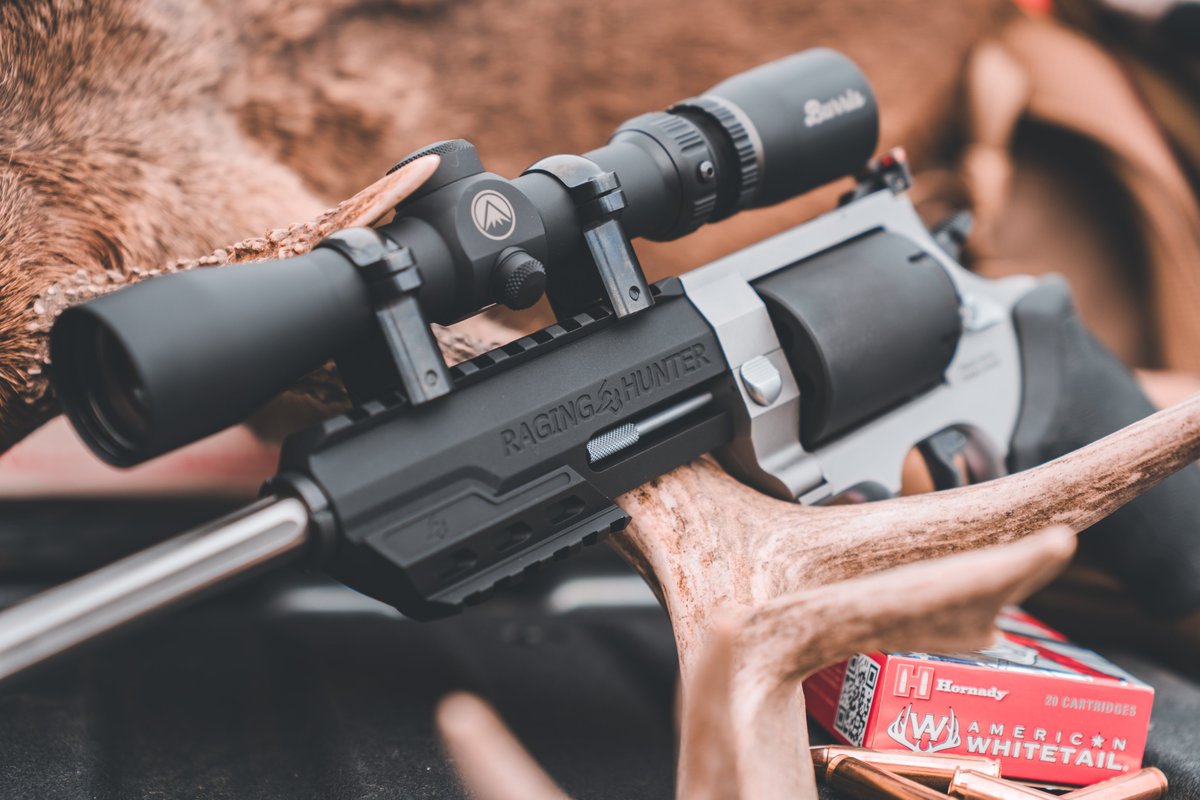 TaurusUSA's tweet photo. Deer season is closer than you think.
Which Taurus Raging Hunter™ caliber are you taking to the field this fall?
#TaurusUSA #RagingHunter #PistolHunting @TeamHornady https://t.co/l0shy8gSNp
