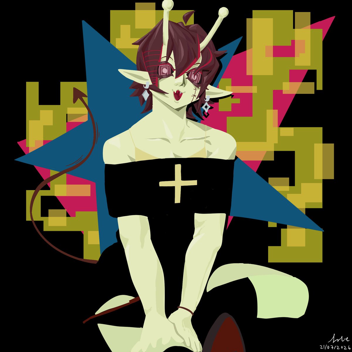 alt_orz's tweet photo. Attack on @MCselenium (on Artfight) for their Sona https://t.co/CCQcQ6byXr