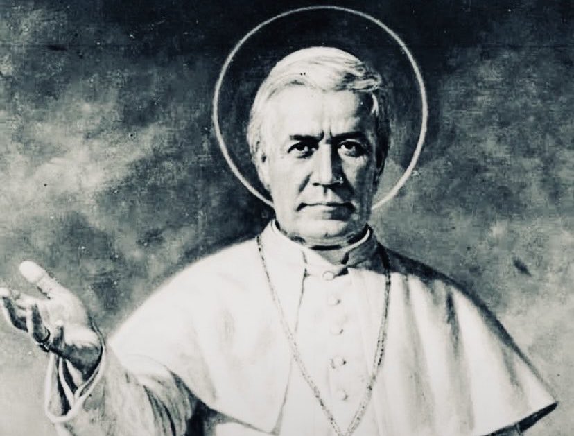 SaintMontjoie's tweet photo. 4 août 1903, le Cardinal Giuseppe Melchiorre Sarto est élu Pape, et choisit le nom de Pie X.
« Le salut de la France ne peut être obtenu que par la reconnaissance du règne du Christ sur la nation. » https://t.co/tFxdOZlWdJ