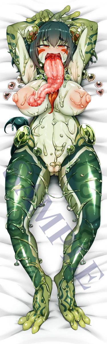 shikoripa's tweet photo. ミューカストード抱き枕カバー風イラスト🐸
I appreciate the commission✨ https://t.co/k0nKFzQxvx
