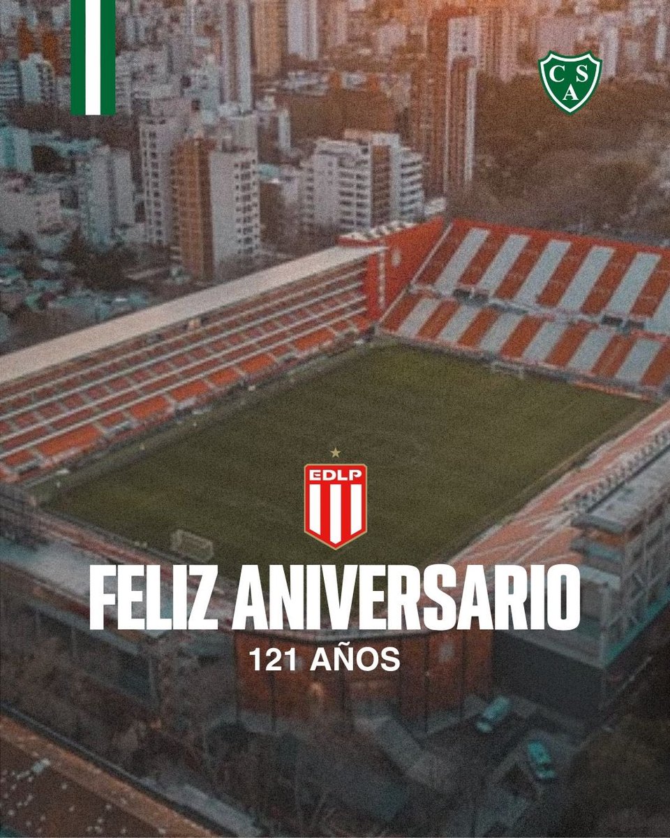 CASarmientoOf's tweet photo. 🎉 Desde @CASarmientoOf saludamos a @EdelpOficial y a toda su gente en un nuevo aniversario 🤝

👏 ¡Felicidades Pincha! https://t.co/pXmc8VU0fm