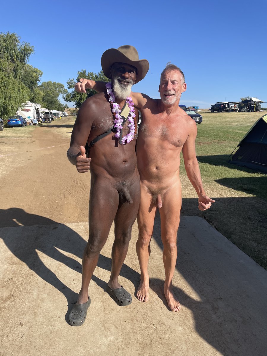 sfwnbr's tweet photo. @vbdude415 Those ice-cold clear/white chocola-tinis &amp; syrupy mojitos ( &amp; faux-jitos ) from the camp-gayborhood social welcome station were just what the doctor ordered for 105ºF temps &amp; made my virgin @Laguna_Del_Sol #NakedMan2026 Experience even more magical. Gracias. Bravo. Encore. https://t.co/HEKbJlQ8CX
