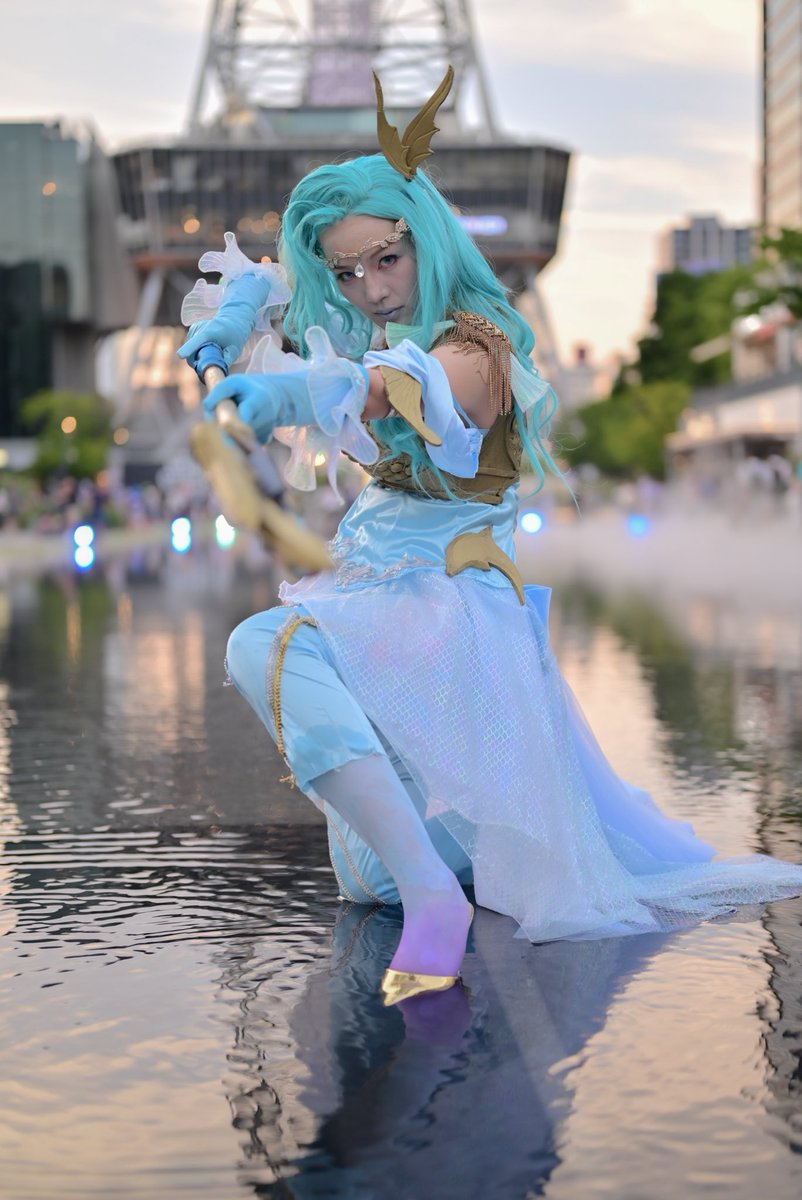 shogalily_31's tweet photo. 《cos》
FF14 海神リムレーン

心してかかってきな！

photo:カナイパイセン

#中部電力ミライタワー #コスサミ2026 https://t.co/q9WvtIEnWJ