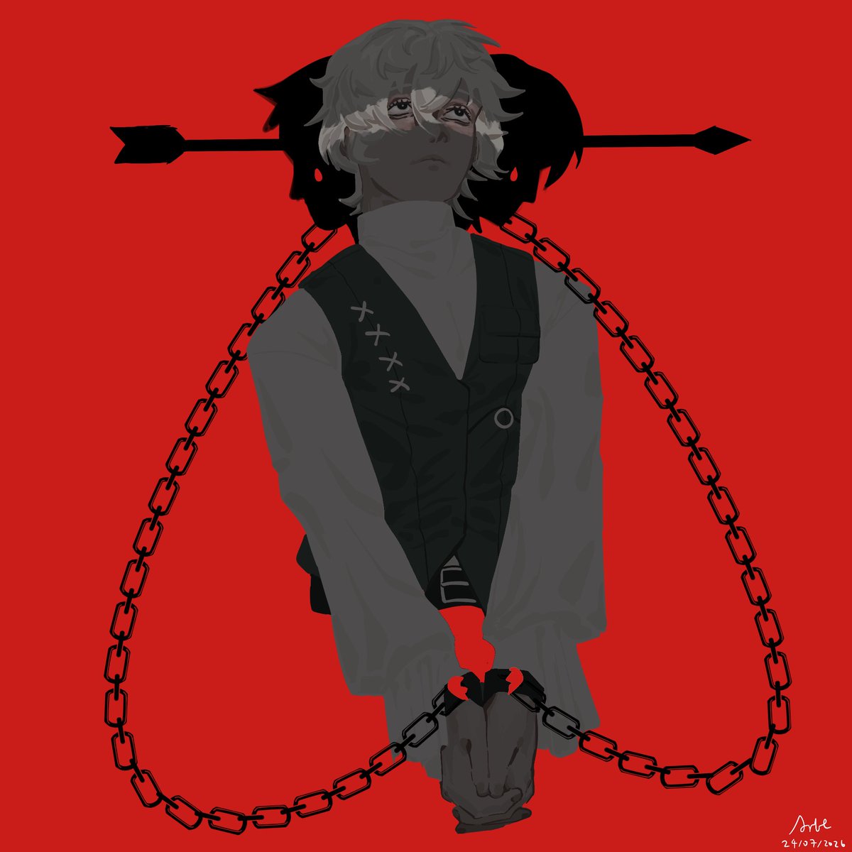 alt_orz's tweet photo. Revenge on @Soluxinan for the limbus oc “Laurence” https://t.co/zCRylHbmPt