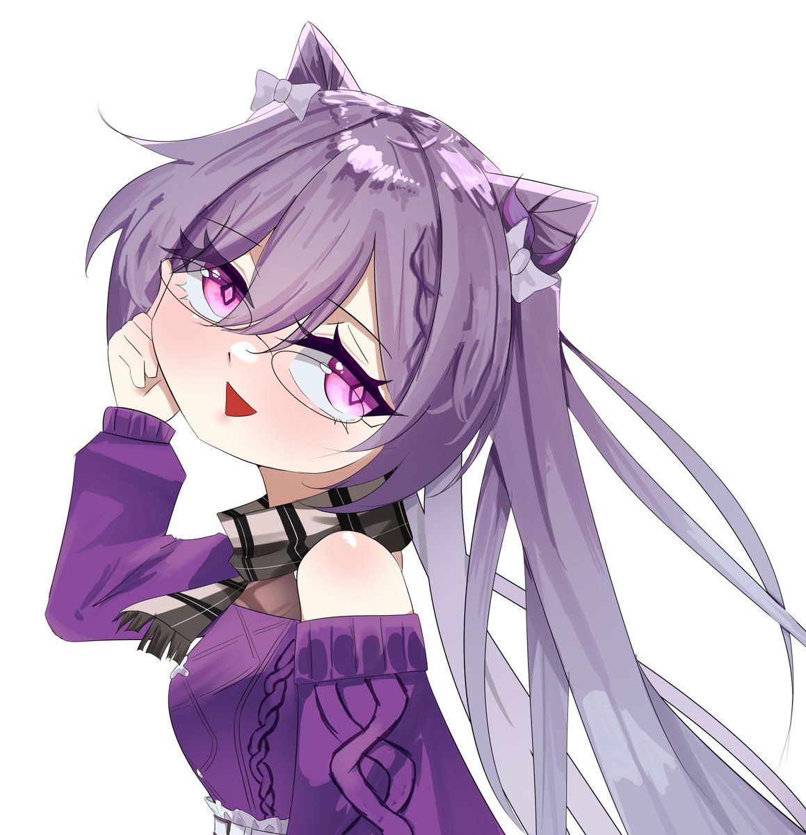 Yoakenami's tweet photo. Keqing chibi fan-art!

#art #keqing #genshin https://t.co/9dInZ9hgsm