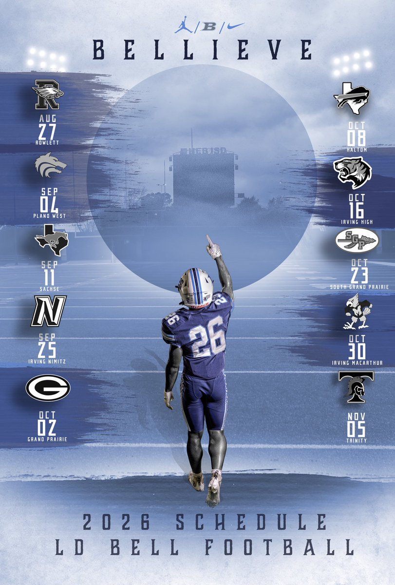 LDBellFootball's tweet photo. 🔵 #BELLieve https://t.co/8XIanrjGbx