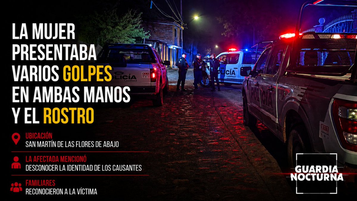 GNocturnaMX's tweet photo. Vecinos de la colonia San Martín de las Flores de Abajo alertaron a las autoridades, luego de que una joven pidiera auxilio debido a que sufrió una agresión.
https://t.co/QsEeu6vnYt https://t.co/2sum8DilZ6