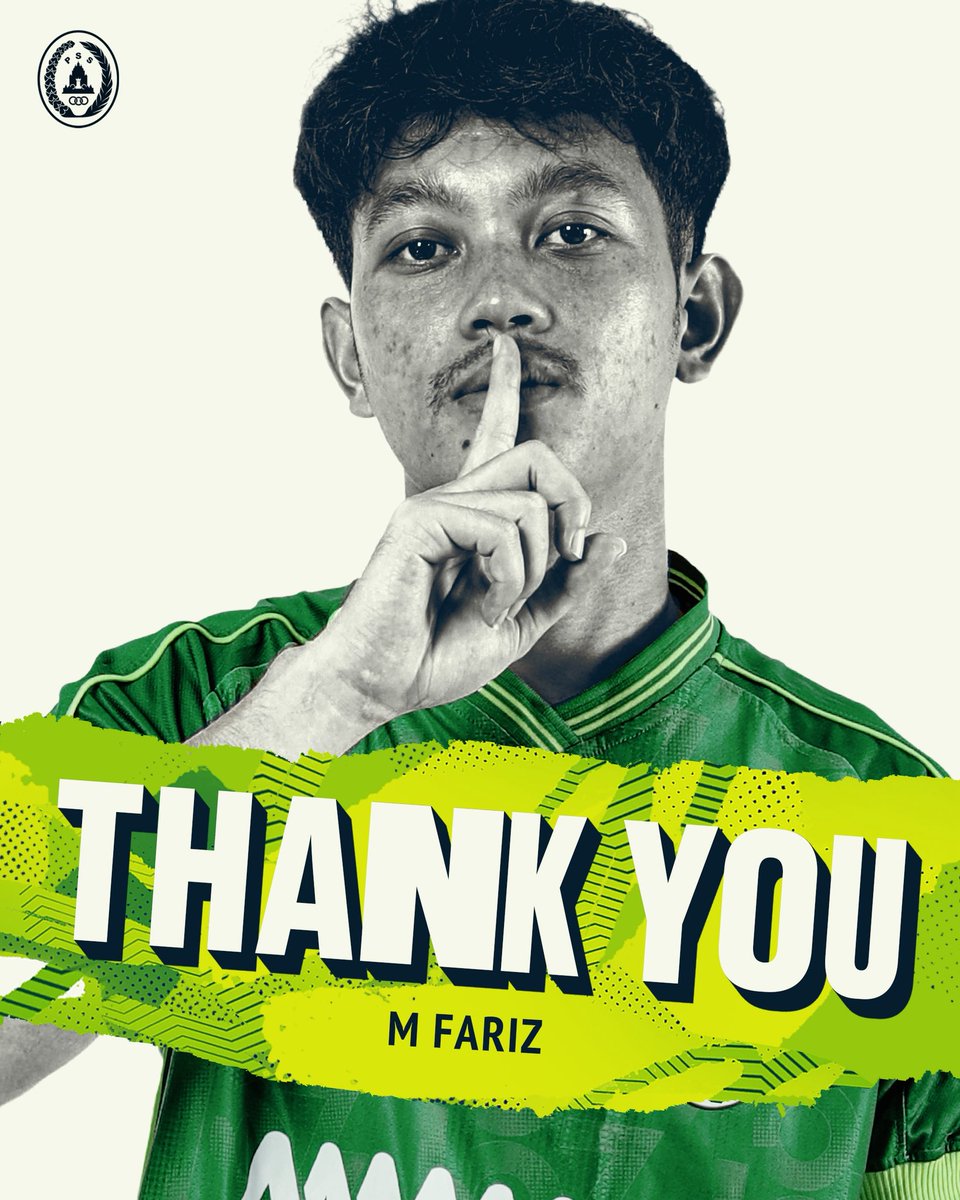 PSSleman's tweet photo. Terima kasih, Fariz.

Terima kasih telah menjadi bagian perjalanan PSS. Sehat selalu dan sukses untuk karier cemerlangmu di masa yang akan datang.

#PSS #COSE https://t.co/gT4c9aOw32