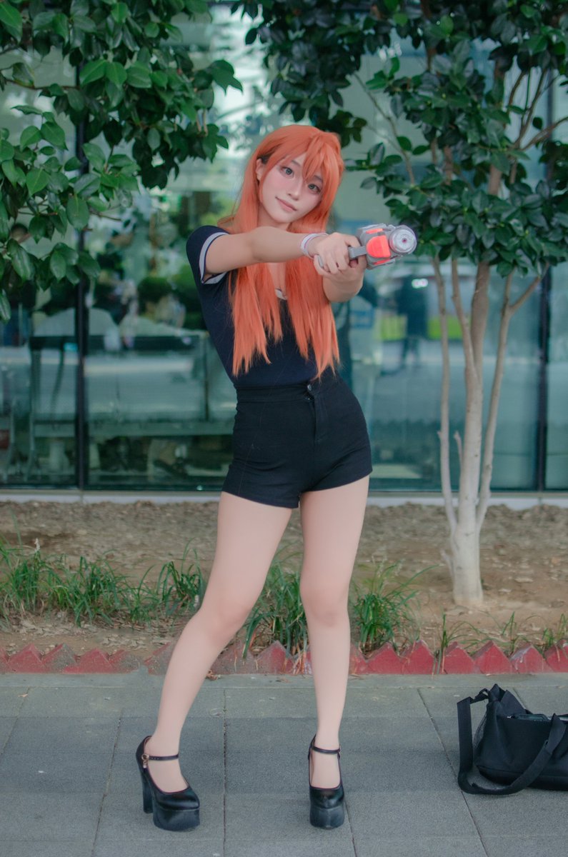 mogu_moa's tweet photo. 에반게리온 아스카 https://t.co/hsgUQs3VvP