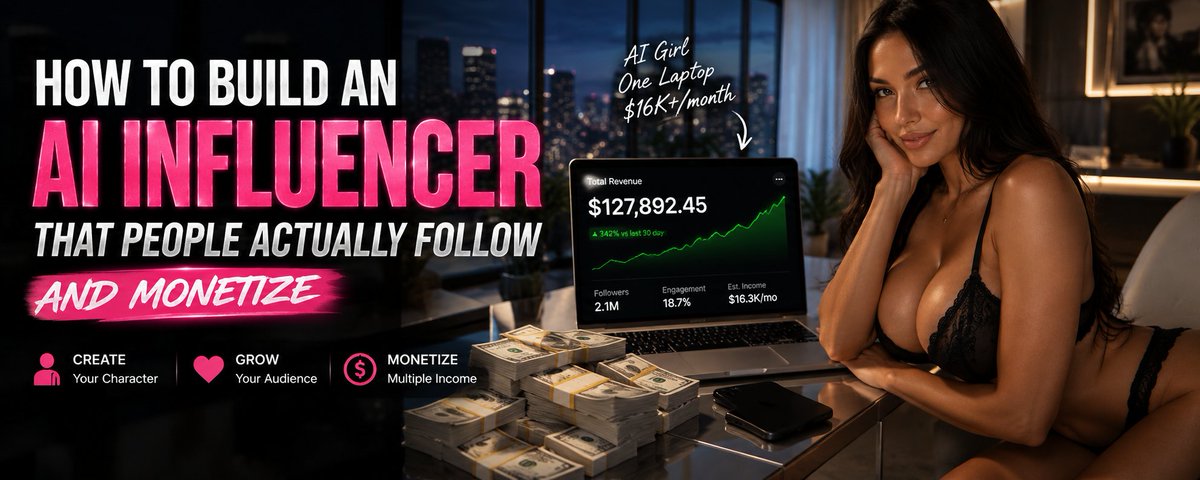 How to create an AI-girl who brings in $16,000 a month: a step-by-step guide