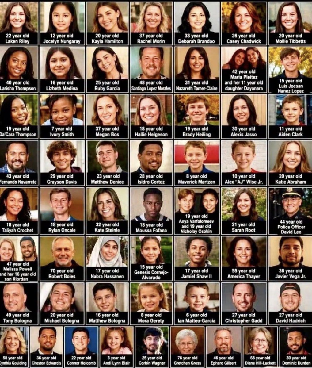 HanrightKa57086's tweet photo. @Markfry809 U.S. Citizens that would be alive today if DEMOCRATS hadn’t murdered them with an open border. https://t.co/D3DeVsnxvS