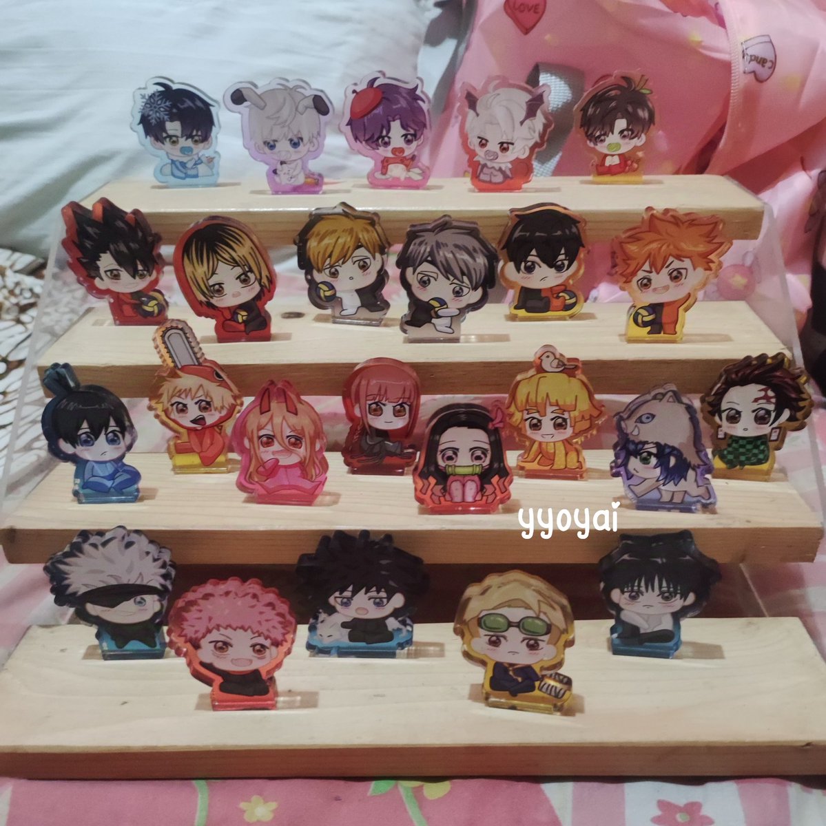 yyoyai__15's tweet photo. Hii minna~✨
Aku mau cleare sale Acrylic Block di katalog enih 🩷
Semua harga jadi 25k per pcs iyh.
Lagi butuh money, karna kemarin kacamataku patah huhuhu 💔 

Pengiriman via sopi 🍊
🔗 https://t.co/bH34WrcFIi

Sankyuu 🩷

Fandom
CSM, KNY, JJK, HQ, LADS https://t.co/VX9bSeWfvA