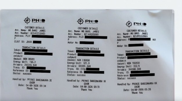 kokoejam's tweet photo. @PHEDconnect generated prepaid tokens instead of clearing my ₦384,356.05 arrears at the Port Harcourt office on Aug 4! ❌
​Now my debt is unpaid AND my money is trapped in unwanted tokens. Fix this! @fccpcnigeria @Ner_c @instablog9ja
​Retweet for awareness! 🔄 👇(blurred) https://t.co/BRXeBwzXQl