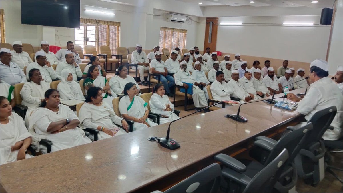 CongressSevadal's tweet photo. @SevadalKA held a meeting on August 4, 2026, at the KPCC Office, Bengaluru, under the chairmanship of Shri P.V. Venugopalan, AICC Sevadal Incharge for Karnataka.

The committee resolved to organize a Tiranga March on August 9 from Anand Rao Circle to the KPCC Office to commemorate the Quit India Movement. It also decided to participate in the "Run for Rajiv" 5K Marathon in Bengaluru to mark the birth anniversary of former Prime Minister Rajiv Gandhi.