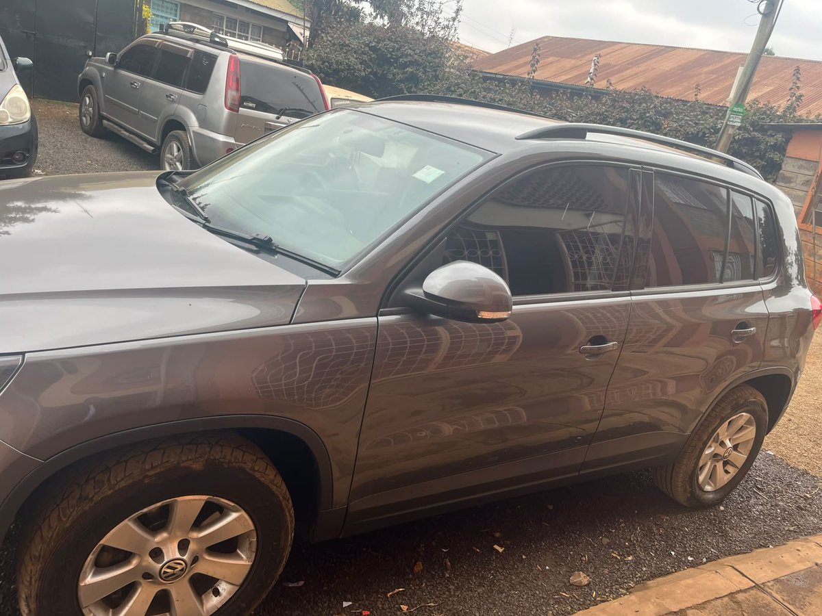JaMtoka's tweet photo. √ 2014 Volkswagen Tiguan 2.0 TSI 4MOTION 🇩🇪 — 5N
√ KSh1.95 Million
√ Fuel Tank: 64L
√ 8-11km/litre
√ Mileage: 107,230km
√ Locally Assembled
√ Sold and Serviced by @VW_CFAOKE
√ Full Service History
√ Location: Nairobi 🇰🇪 — Lavington
√ +254733665551 — WhatsApp 

√ 2.0-litre 4-Cyl Turbocharged and Intercooled Petrol, DOHC 16-valve, Transverse Front-Mounted — CCZD
√ 180bhp @ 4500-6200 rpm
√ 280Nm @ 1700-4500 rpm
√ 6 Speed Tiptronic S AT
√ Permanent 4WD with Haldex Centre Differential

√ 6 Airbags
√ Brake Assist
√ Cruise Control
√ Electronic Parking Brake
√ Electronic Stability Control
√ Halogen Headlights
√ Traction Control
√ Intelligent Crash Response System

√ RCD 310 Infotainment System
√ Aux Input
√ CD/MP3/WMA Player
√ Bluetooth Connectivity
√ 8 Speaker Audio System

√ Alloy Rims
√ Fabric Seats
√ Shark Fin Antenna
√ Wing Mirror Blinkers