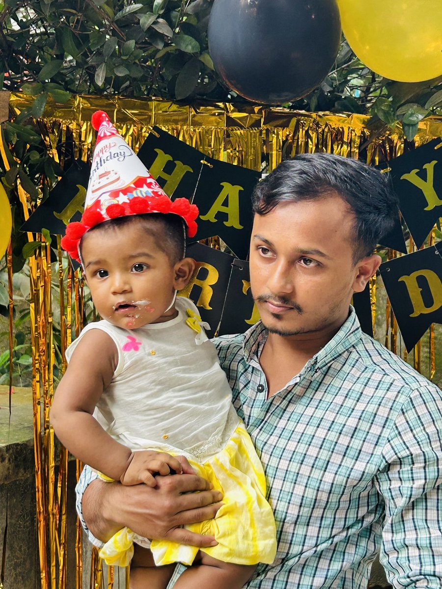 SarkerNabil's tweet photo. প্রথম বৎসর পূর্ণ হলো কন্যার।
প্রিয় পরিবারকে আপনাদের দোয়ায় রাখবেন।
সর্বস্তরের সকলের জন্য সব সময় দোয়া চলমান। https://t.co/O8Phv3ZczW