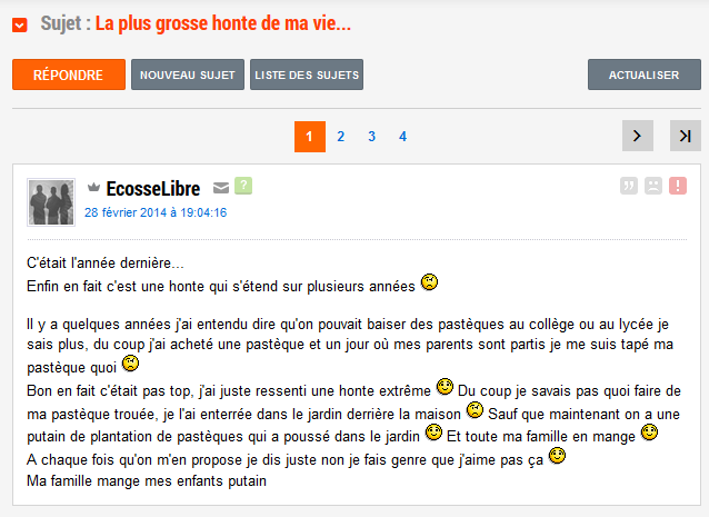 metamolhnin's tweet photo. jeuxvideo․com c'était vraiment un repère de fous https://t.co/Q81EcOr2jQ