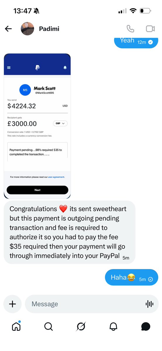 AlphaChav90468's tweet photo. Ahh, the same old scams. 

The real ones don’t question, they send before messaging 💸 

PayPal: @markscott695
Snapchat: Mark202682
Telegram: Yorkshirelad2025
Kik: Straight2025

#Findom #CashSlave #SilentSend #PayPig #FinancialDomination #GayFindom #SpoilMe #Tribute #WalletDrain https://t.co/U4U15ivpT0