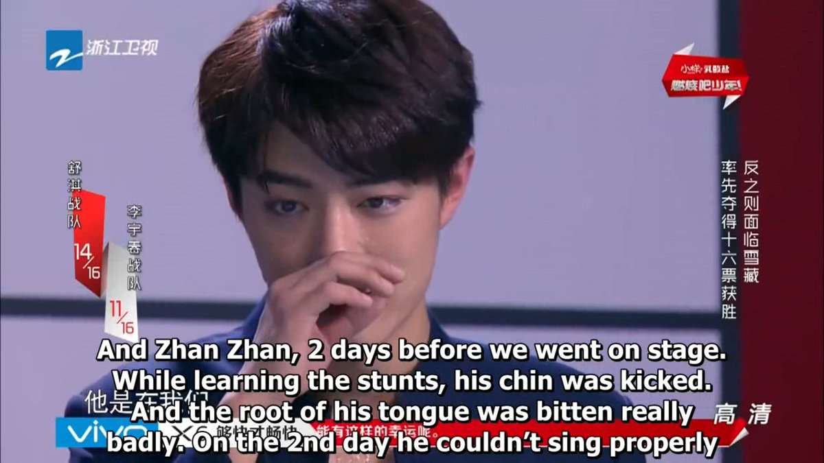 Leica_8533's tweet photo. Yes, I'm still stuck with watching X-FIRE 👀
The amount of injuries Xiao Zhan suffered during that time... 😭
#XiaoZhan #XNINE https://t.co/bdGzNZszD9