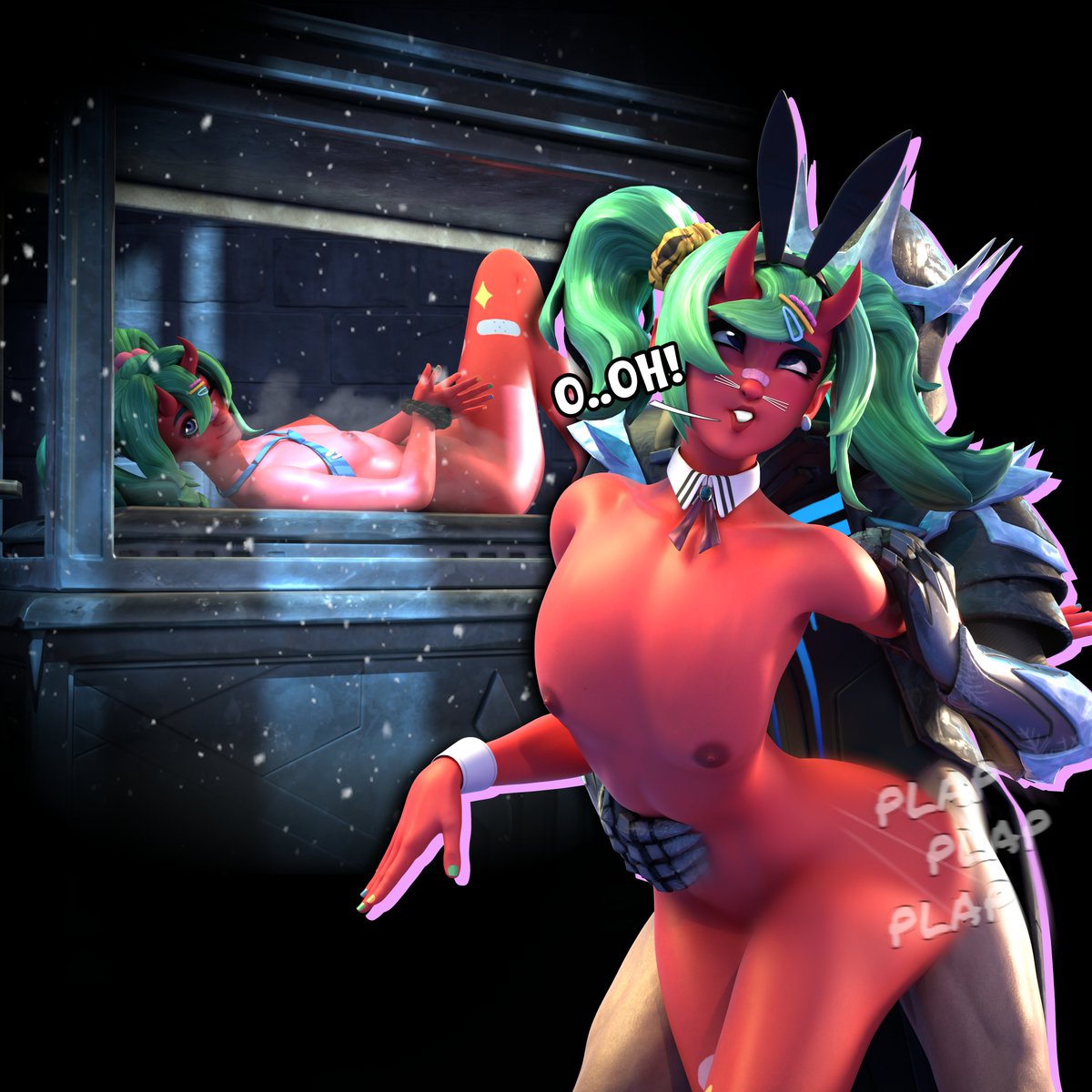 Velvette3D's tweet photo. Fortnite Nemia bunny day??..
Old scrapped render - perfect for this week ❤️ https://t.co/EaarQycFlJ