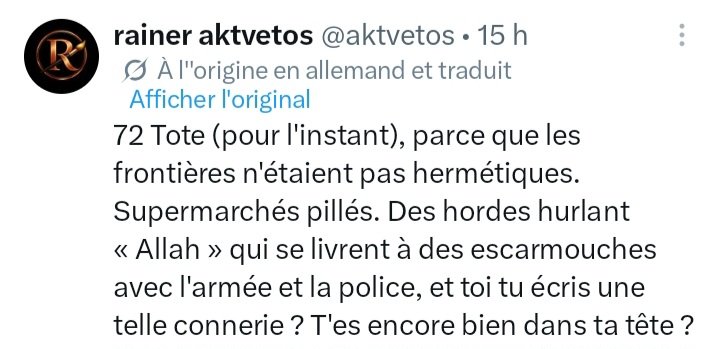 MahmoudAstite's tweet photo. Je m'adresse à rainer aktvetos qui colporte des fausses informations! https://t.co/BOCKBf4LXX