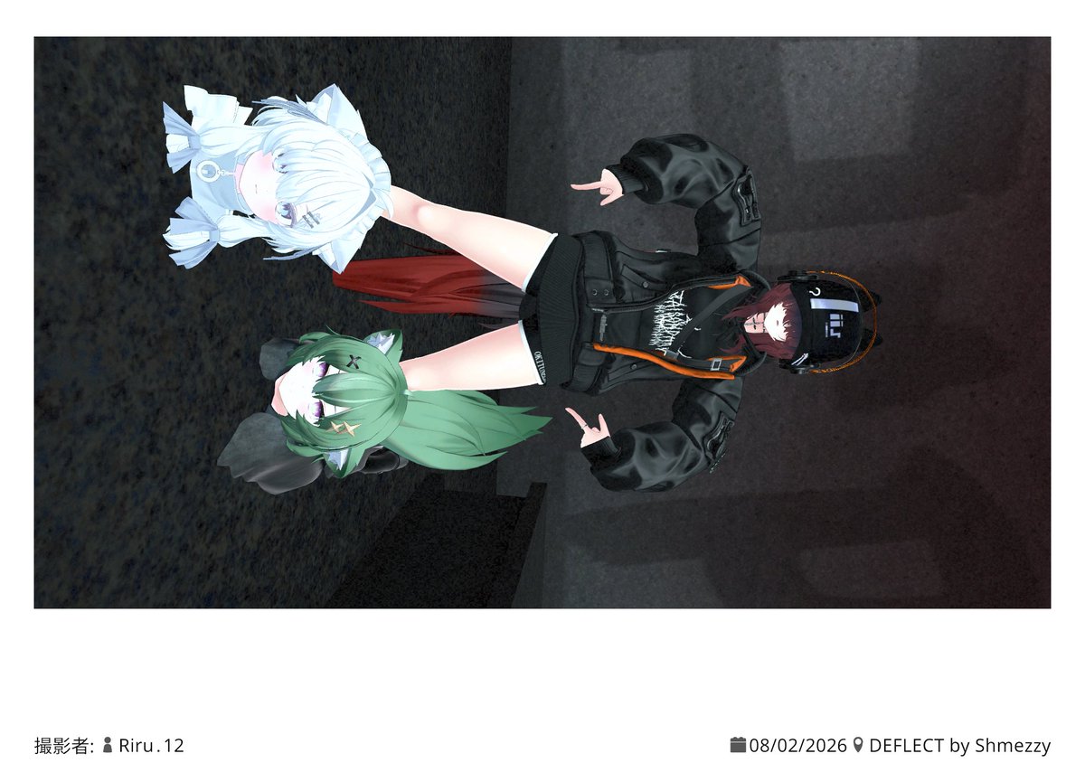 POTATOVR45's tweet photo. 深夜にフレンド撮ってもらった！
#VRChat https://t.co/81XzEE2HQn