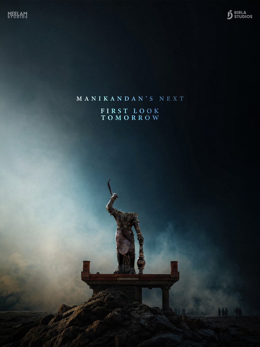 Saravanaspb's tweet photo. The greatest hero is the common man who never backed down🔥

First Look of #Manikandan's next, out Tomorrow!

@Manikabali87 @BirlaStudios @NeelamStudios_ @ananya_birla @beemji @Tisaditi @pro_guna @proyuvraaj https://t.co/1l7AwmuHOG