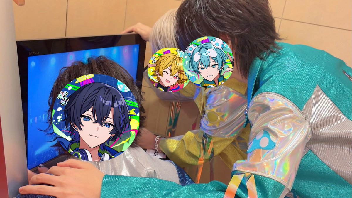 osusi0303's tweet photo. 名古屋初日ありがとー！！！！

今日もカッコよかったオレ‼️‼️‼️
今日も可愛かったメイツ‼️‼️‼️
思わず画面に会場カメラ映像に釘付けになりますね👏

#うぃあすに２ https://t.co/svEdpqwd0N