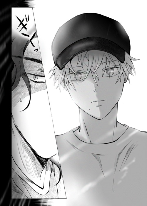 yutaka_sobue's tweet photo. 激重の追手❌逃亡者の青年
「君との再会の日」（1 /2）

#漫画が読めるハッシュタグBL https://t.co/o34eZrLbtO