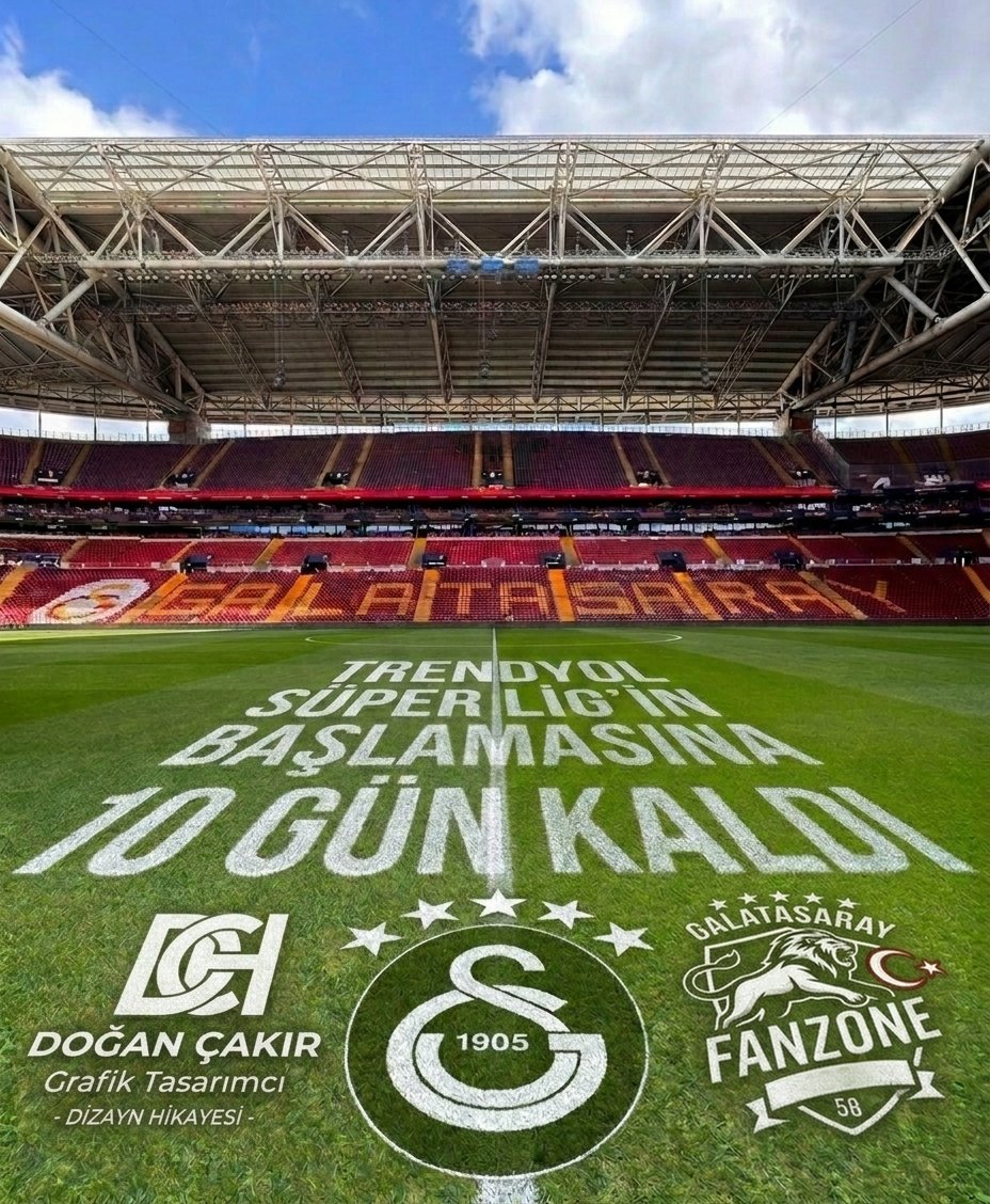 Fanzone58's tweet photo. Trendyol Süper Ligin Başlamasına Son 10 Gün! ⏳️🔥🦁 https://t.co/QJtkrBXx1G