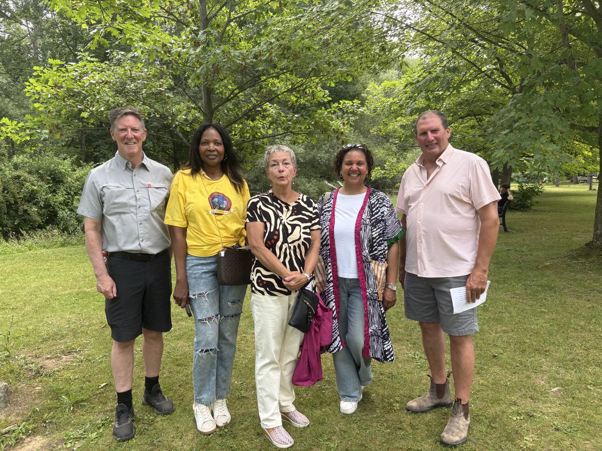 paulvickersmpp's tweet photo. Emancipation Day is a time to reflect, and celebrate the strength, resilience, and contributions of Black communities throughout Ontario and Canada.

It was an honour to take part in the 164th annual Emancipation Day Festival here in Owen Sound and join community members in recognizing this important day. Thank you to the organizers, volunteers, performers, and everyone who came together to celebrate this important history while looking ahead to a more inclusive future.
