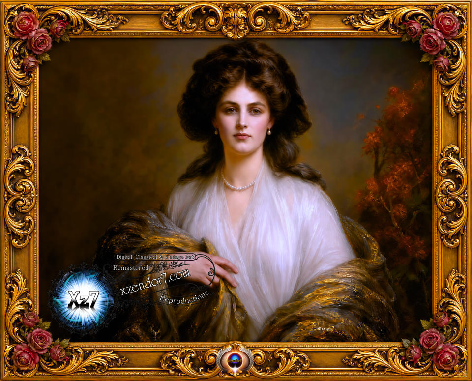 artmatrix007's tweet photo. Lady Beatrice Butler by Ellis William Roberts AI Remastered by Xzendor7; is a masterful remastering that breathes new life into Ellis William Roberts’ original portraiture of the noblewoman (1876–1952). Read More At: https://t.co/fmkqNzAvqW https://t.co/dygTZJfU7Q