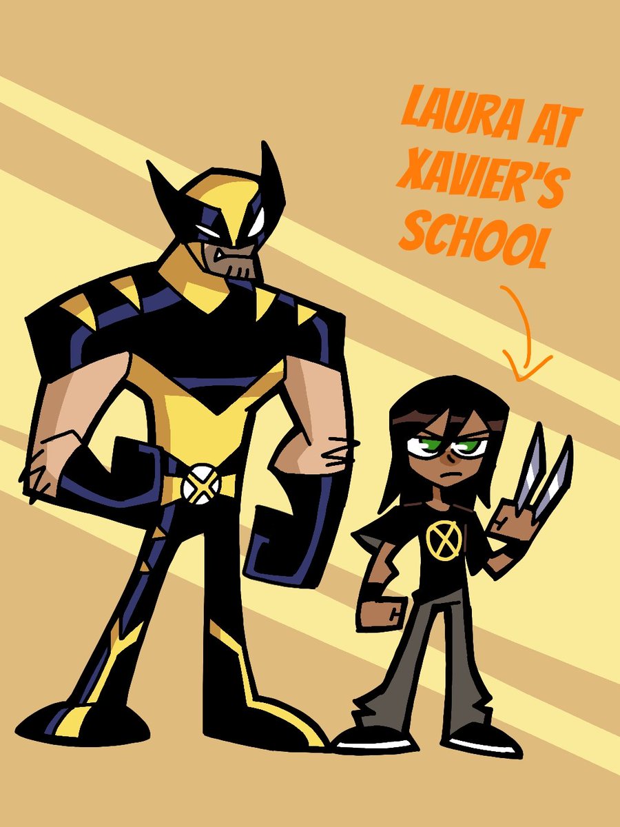 TheLasher226891's tweet photo. To celebrate Laura's special day,
I decided to draw her—yeah.

She might have turned out a bit too chibi, but oh well.

#Marvel #XMen #xmenfanart #Wolverine #X23 https://t.co/7NxcCmwzqr