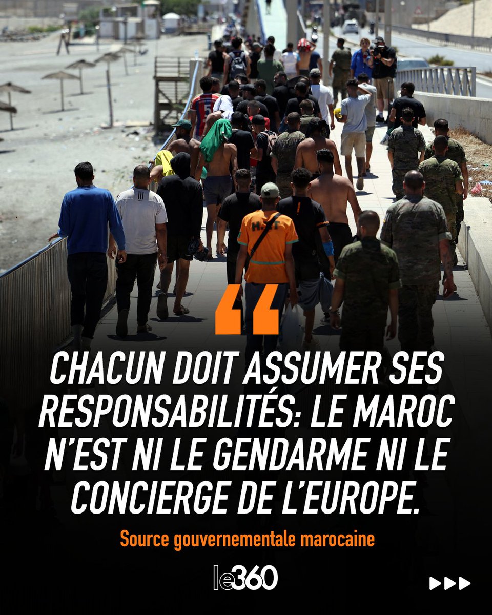 Le360fr's tweet photo. 🇲🇦🇪🇸 La source gouvernementale marocaine a fait remarquer que « lorsque la crise battait son plein, sous le poids d’une couverture médiatique sensationnaliste, nous avons entendu les commentaires les plus haineux et les analyses les plus folles. »

→ https://t.co/JplkrLxdFG https://t.co/9s0kl0296w