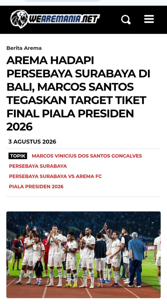 cogrse's tweet photo. atmosfer El Clasico Indonesia emang selalu beda, apalagi persebaya lagi datang dengan modal positif sementara arema juga punya target lolos ke final. semoga pertandingan nanti penuh sportivitas dan jadi tontonan yang seru buat semua pecinta bola. #DerbyJawaTimur https://t.co/kAMu0igRd7