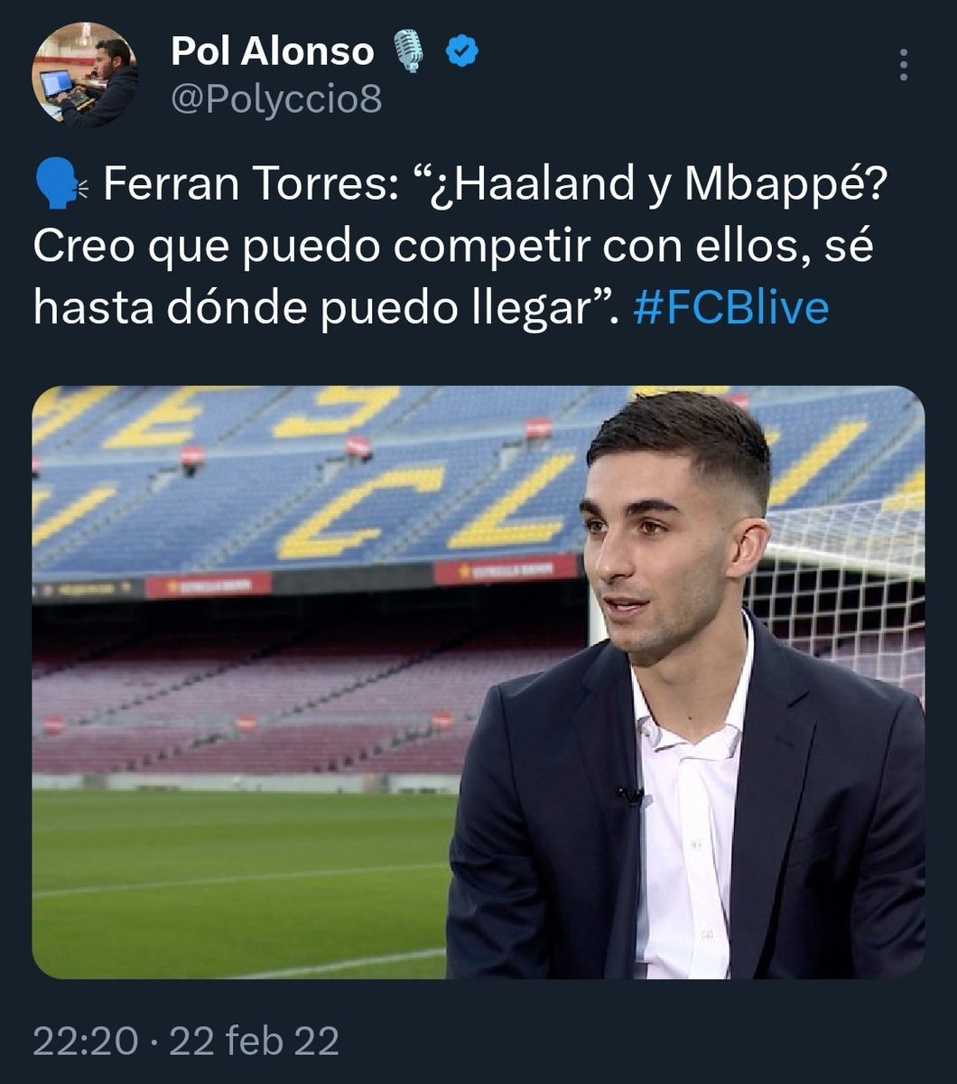 LxoMessismoFCB's tweet photo. Si cuando no era nadie decía esto normal que ahora sea crea un semidios https://t.co/3pXT3Uw9ot
