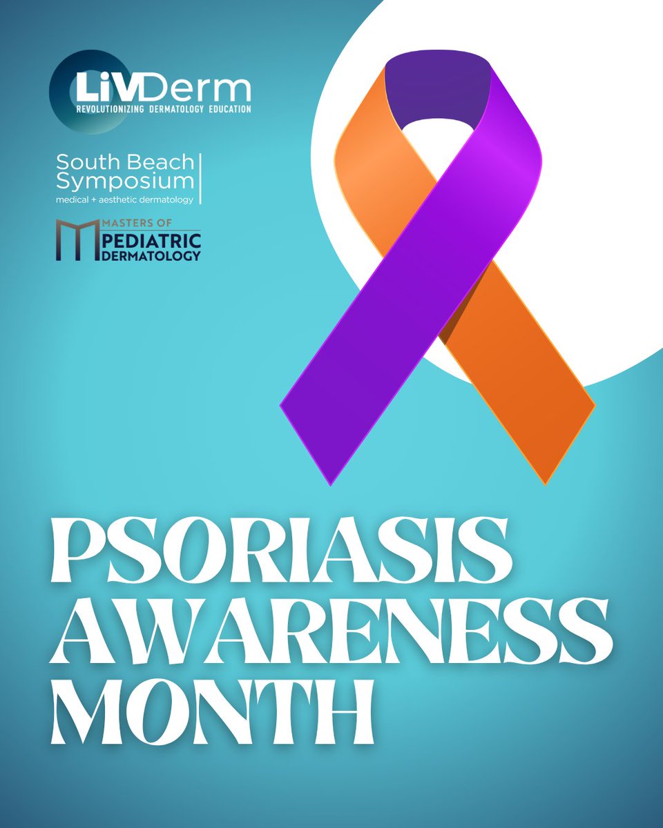 SBS_Derm's tweet photo. This August is Psoriasis Awareness Month—a time to recognize the complex impact this condition has on patients' quality of life, emotional well-being, and overall health.

👉 Explore LiVDerm's Psoriasis Digital Education Hub: https://t.co/R6AgLcR45k

#PsoriasisAwarenessMonth https://t.co/UfscyWpXOl