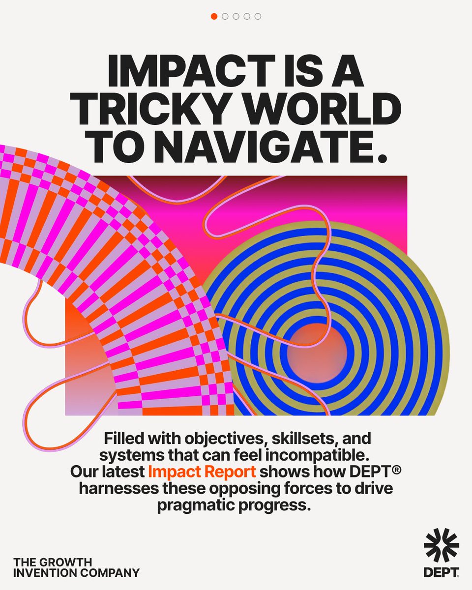 dept_global's tweet photo. Growth that impacts. Impact that grows. 🧡
Still haven't read our latest #ImpactReport? Don’t miss out, it contains our biggest insights and lessons we learned while demonstrating that business ambition and impact goals aren’t mutually exclusive. #bcorp 
https://t.co/swMFubWAuA https://t.co/zI0lZnnzGQ