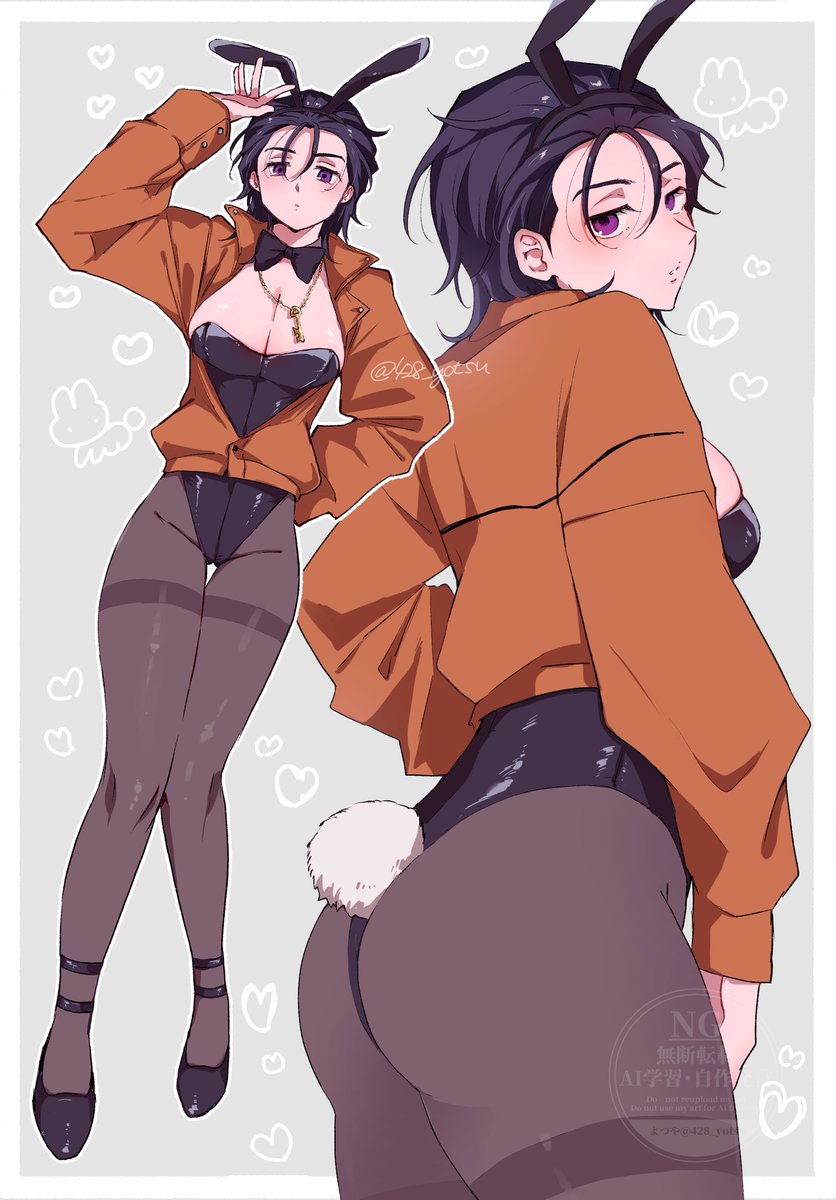 428_yotsu's tweet photo. 🐰🧡
※女体化 https://t.co/EhX4HzNagK
