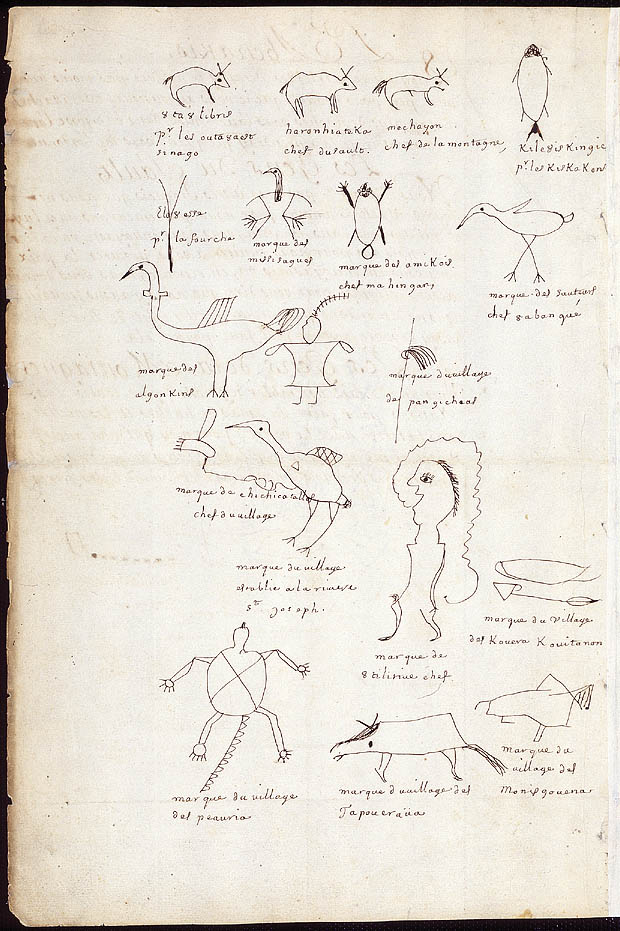 BiblioArchives's tweet photo. #EnCeJour en 1701, la Nouvelle-France signe le traité de la Grande Paix de Montréal avec 39 nations autochtones, dont les 5 nations haudenosaunee. 1300 délégués autochtones participent aux négociations, qui se terminent par une cérémonie des condoléances haudenosaunee. 📸 3050235 https://t.co/0YGC4378wt