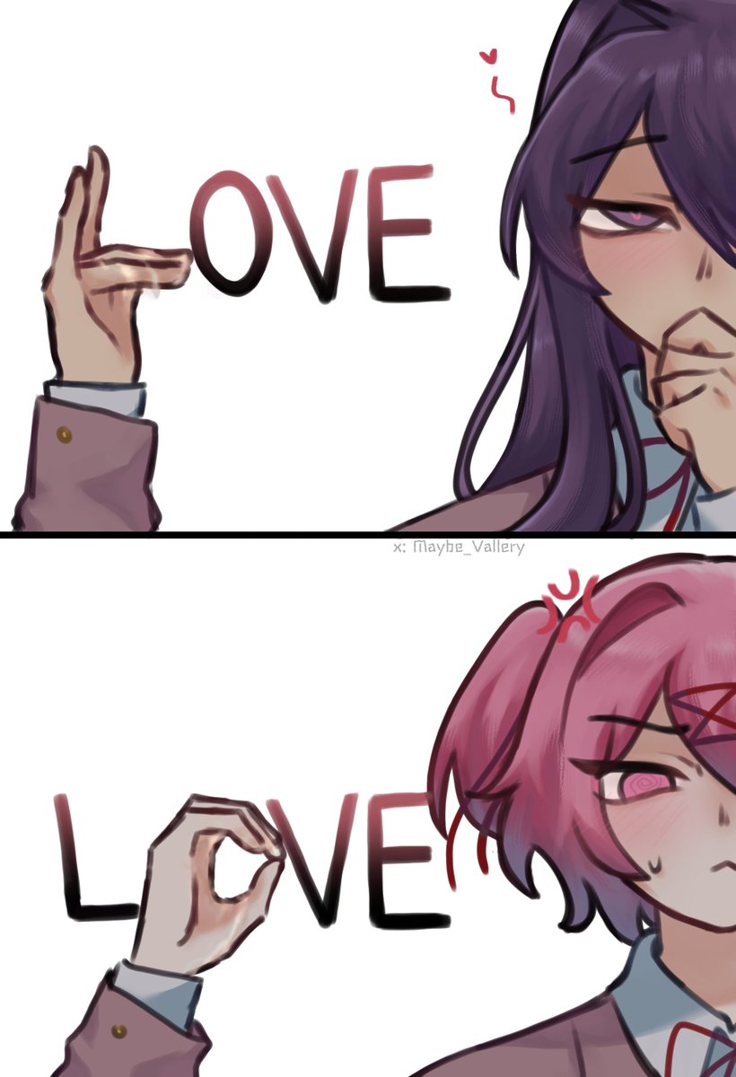 Maybe_Vallery's tweet photo. this but #natsuri

#ddlc https://t.co/HrUqDb24tv