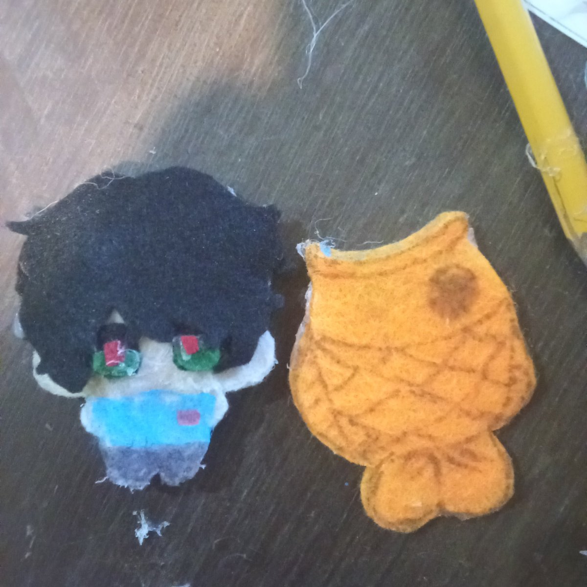 0325071p's tweet photo. He's one Taiyaki tall (and will be eaten) #dol #degreesoflewdity https://t.co/nu4hu93Sy0
