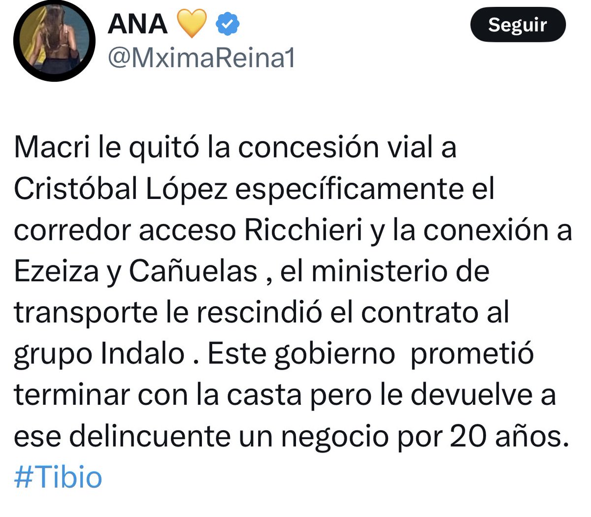SilSoWhat's tweet photo. Ana me tiene bloqueada. De todos modos, esto que escribió es verdad, así que va el RT con captura. #CristobalEsMilei https://t.co/ME2Ps7yaGx
