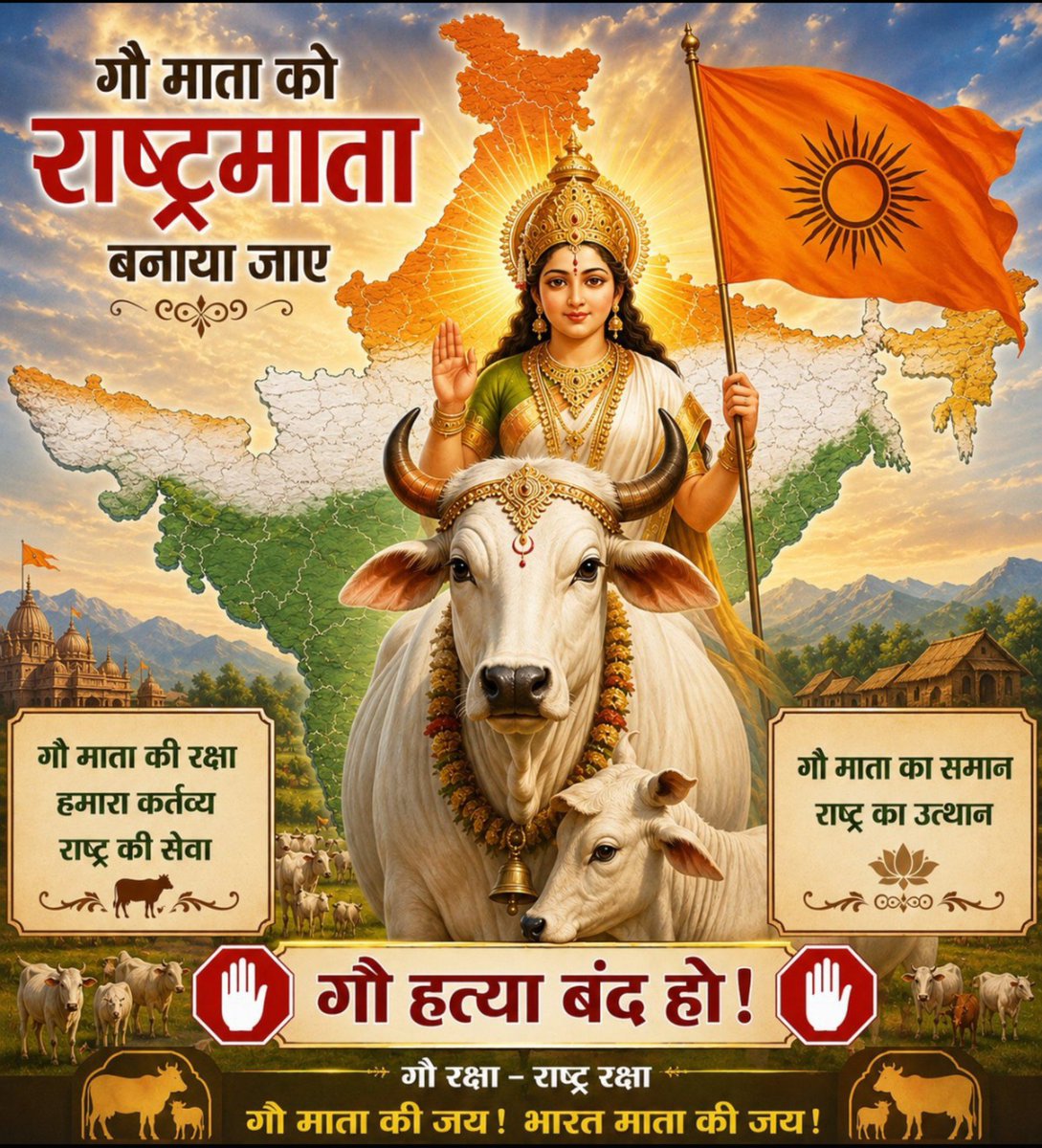 kuldeep9150's tweet photo. सड़कों पर लावारिस घूमती और पॉलीथिन खाती गौमाता की दशा देखकर हृदय विदीर्ण हो जाता है। सरकार से विनती है कि इनके लिए कड़े और प्रभावी नियम बनाए जाएं। #GauSamman @PMOIndia  #गौमाता_राष्ट्रमाता
#गौमाता_राष्ट्रमाता https://t.co/yPEn5gwmB8