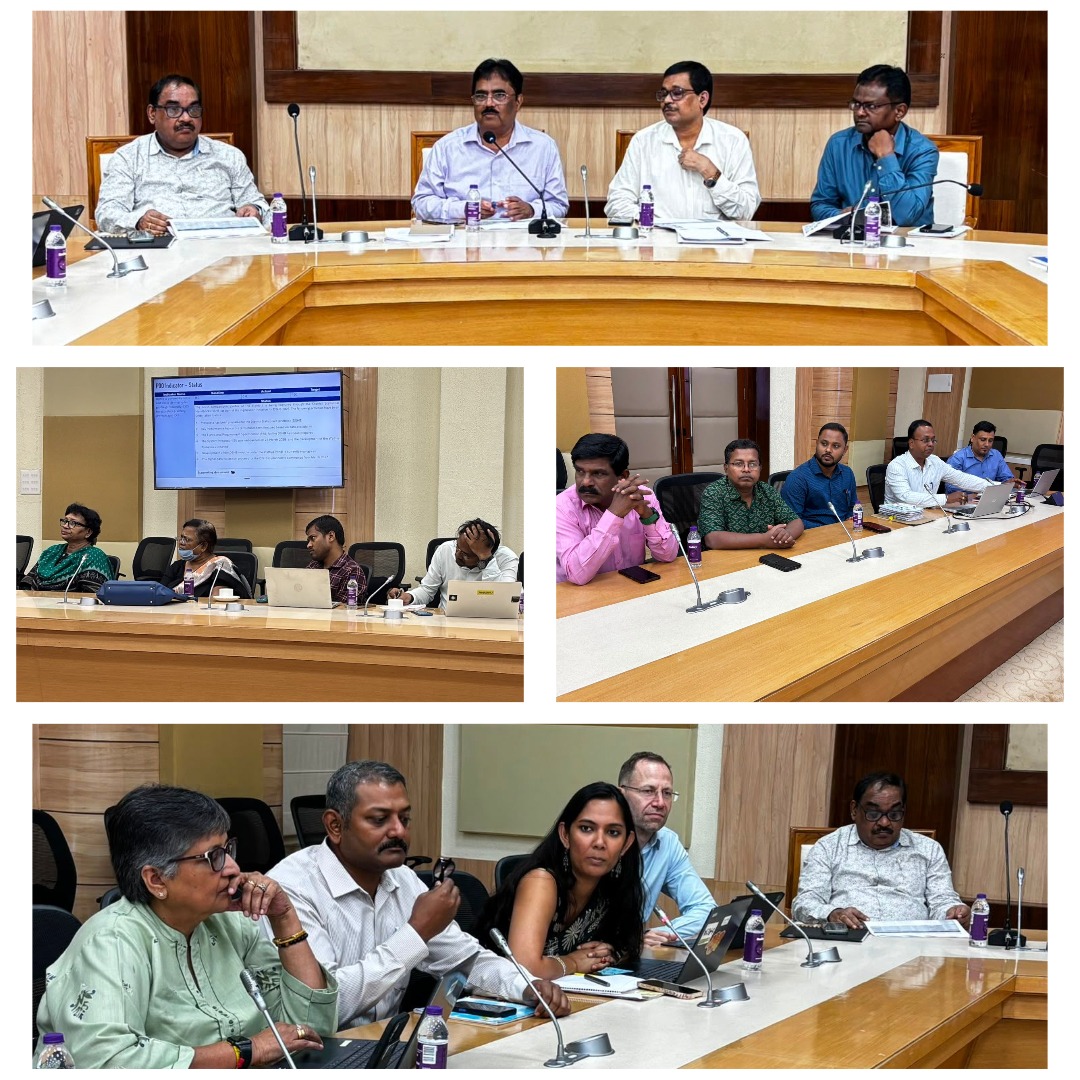 Desbbsr's tweet photo. The Directorate of Economics and Statistics, Odisha, participated in the World Bank Mid-Term Review Meeting on the Odisha State Capability and Resilient Growth Program at the Convention Centre, Lok Seva Bhawan, on 4 August 2026. Discussions were based on the World Bank PAD. https://t.co/PjKD20RLSZ