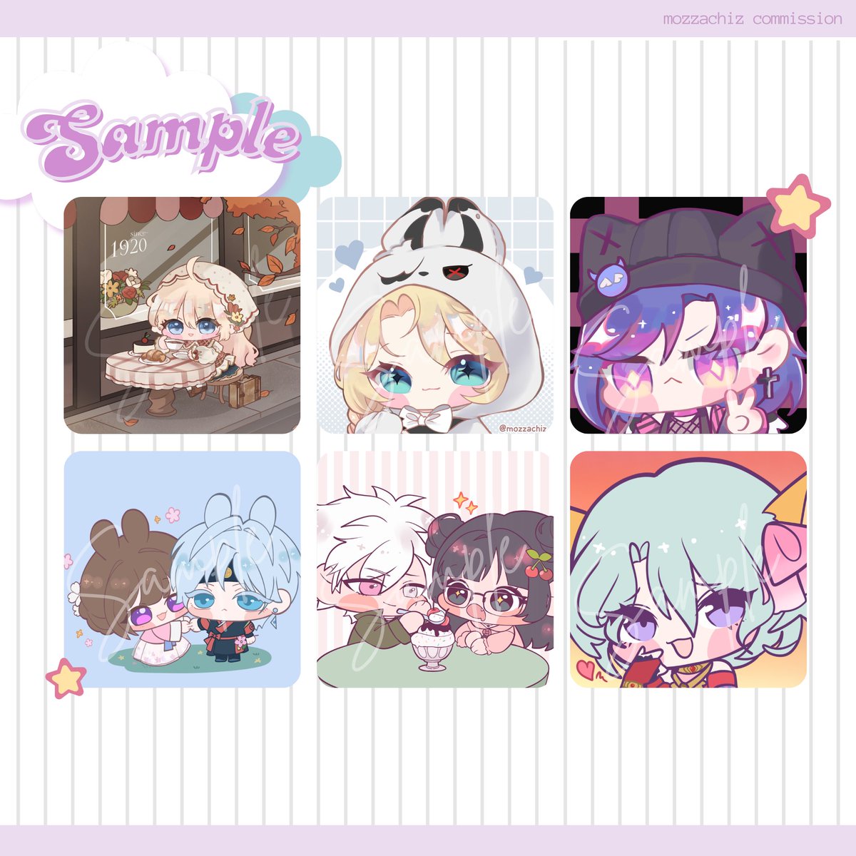 mozzachiz's tweet photo. [↻+♡ appreciated]

Chibi Comms Open 🍀
💌 DM to claim you slot~ https://t.co/nlJ27bbKKf